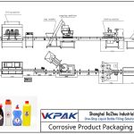 Automatic Corrosive Product Filling Line 自动腐蚀产品灌装线